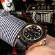 Perfect Replica Rolex Yacht-Master Black Bezel Rose Gold Case 40mm Watch (2)_th.jpg